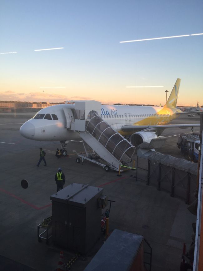 バニラエア 夕方発