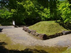 岐阜城の山麓の館跡