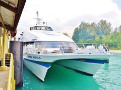 大きく船が揺れる事なくタナメラフェリーターミナルに戻ってきました。
豪華（？）クルーズもここまで。彼女様は再びHOTEL81は嫌だ、と渋り始める。