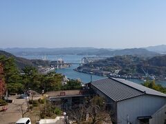 千光寺山展望台から尾道大橋が見えます。