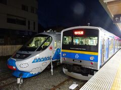 翌朝は中央線の始発列車で出発。当初は別の目的地に行くつもりでしたが、車内で気が変わって急遽目的地を変更し、大月駅で富士急に乗り換え。きっぷを買ってしまいましたが、以前は使えなかった交通ICカードがいつの間にか使えるようになっていました。