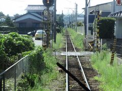 八王子線は、次の西日野駅までの１駅区間だけの路線。