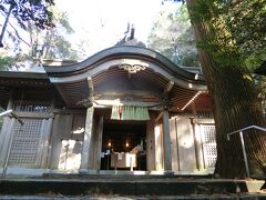 くしふる神社は、ひっそりとしていました。聞こえるのは鳥の声だけ。