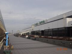 成田空港　第１ターミナル　展望デッキ。
