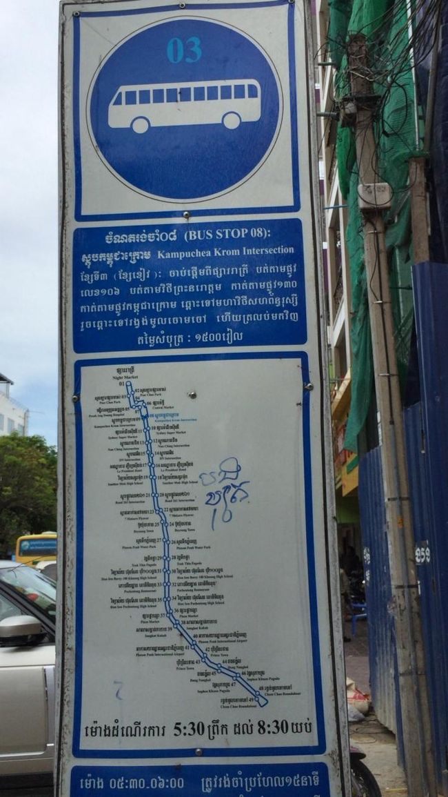 ちなみに私は、セントラルマーケットの手前で降りました。