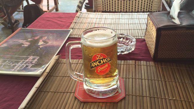 やはり、とりあえず、ビール。