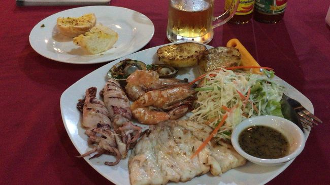 シーフードミックス。本当においしかったです。