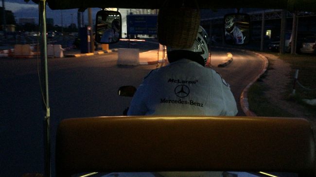 悲しいことに、最終日、帰宅の途に就きました。