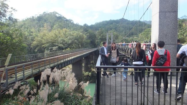 吊り橋？<br />高いところは苦手なんですがね・・・。