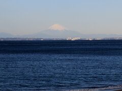 東京湾越しに富士山を見ることが出来ます。