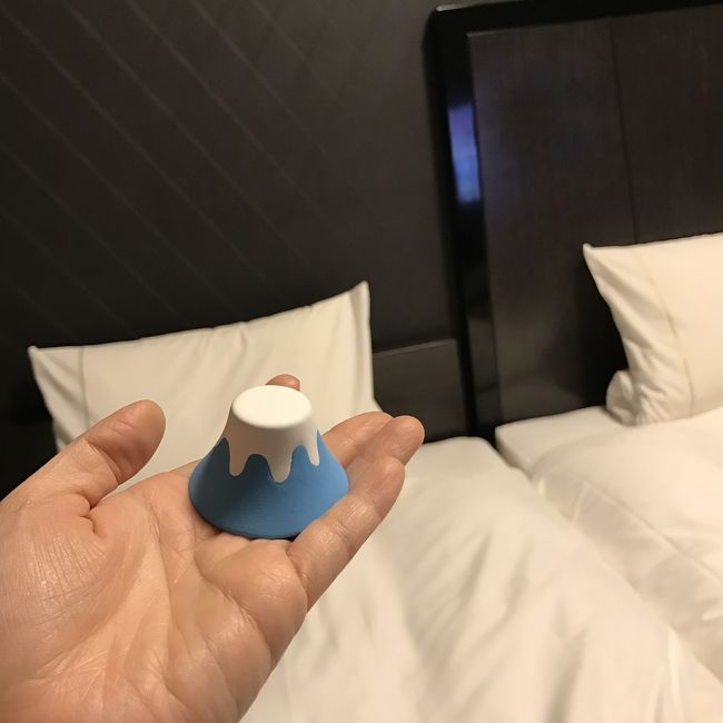 富士山型のおみくじ。中身は内緒～。