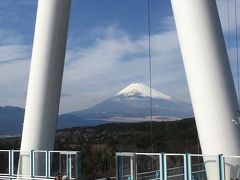 さてようやくバスにも乗れて、三島大吊橋（三島スカイウォーク）へ。