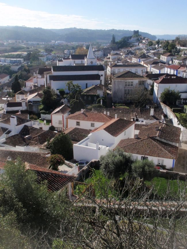 城塞からの街並みの眺望。