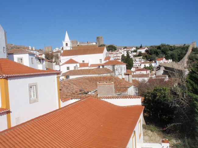 右奥は城壁です。ぐるりと、周回囲まれています。