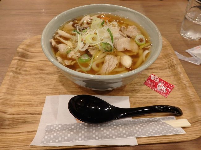 私は前回と同じ、三元豚のうどん。<br />これがお気に入りなんです。