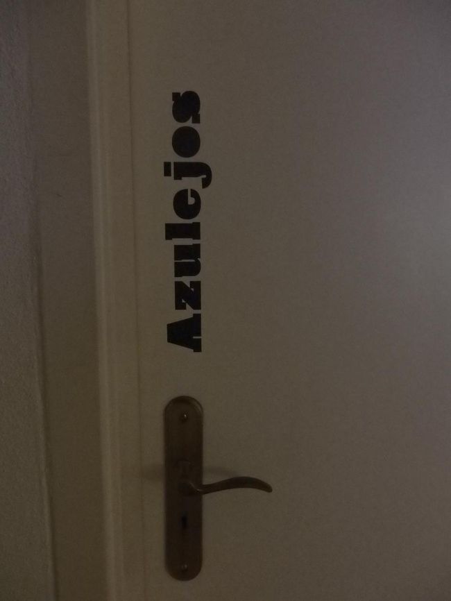 「アズレージョ」というお部屋でした。