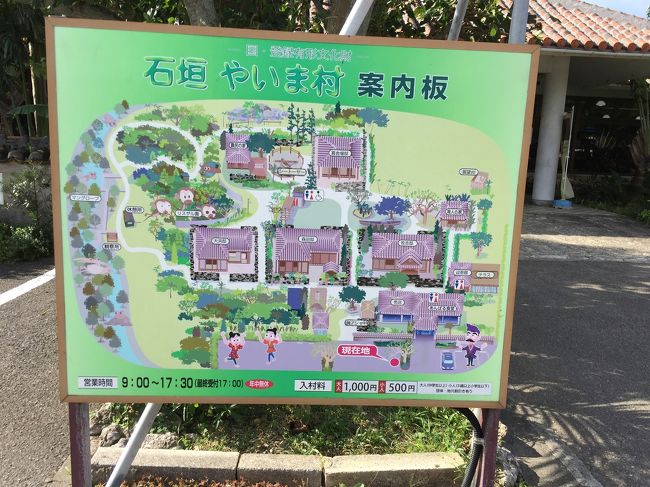 バンナ公園から208号線を名蔵方面に降りていき、石垣やいま村に到着しました。<br />国の登録有形文化財にもなっている施設です。また、ラムサール条約登録域となっている「名蔵アンパル」も見ることができます。<br />施設内には6棟の民家などが保存されており、それぞれじっくり見れます。<br />また、小さな子供にはリスザル園があるので、決して飽きない施設だと言えます。