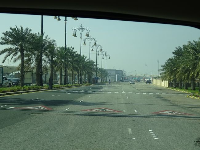 キング・ファハド・コーズウェイ（向こう側がサウジ・アラビア）