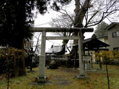 細い一本道を抜けたところに小さな神社が立っていた。
名を子安神社といい、社号通り安産の神様として奉られている。
なお、諏訪大社の摂社末社かどうかは分からない。