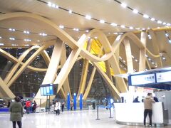 上海虹橋空港から武漢空港へ着きました。
セントレア→武漢は私が利用した日の1日前から就航した新規路線です。