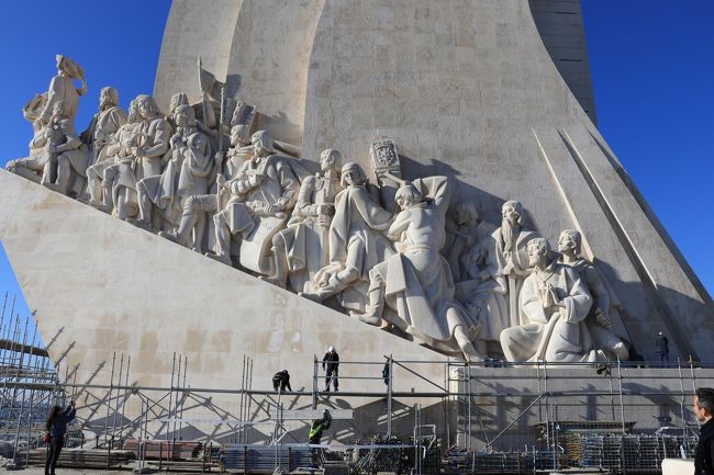 本当に工事が終わったばかりだったのね。<br />運が良いな、私達。<br /><br />後ろから２番目の人は、日本で布教活動を行ったフランシスコ・ザビエルだそうです。<br />歴史で習いますよね。<br /><br />ポルトガルから日本に伝わった物といえば・・・<br />・金平糖<br />・カステラ<br />は有名ですよね。