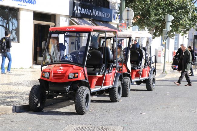 乗り物好きな夫は、これに興味があったらしい。<br />石畳の道路を走る乗り心地はどうなんだろうね？