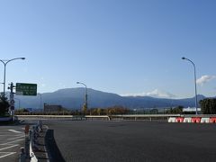 今日は富士山がよく見える。