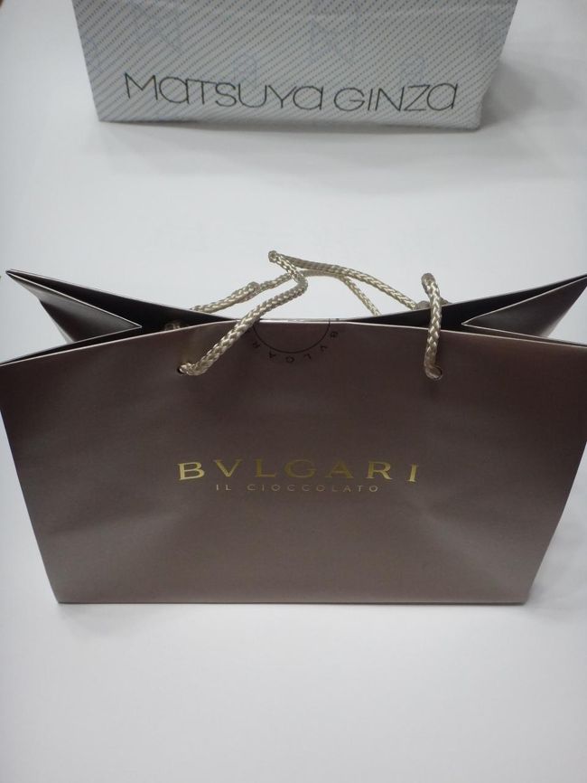 2017年1月2日に『松屋銀座』の初売りで、「ブルガリ」の福袋を購入しました。