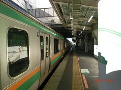 行くときは大宮でＪＲ湘南新宿ライン(快速) [籠原行き]に
乗り換えて行きました。