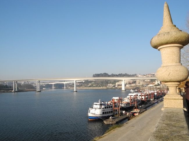 朝のドウロ川、美しい。