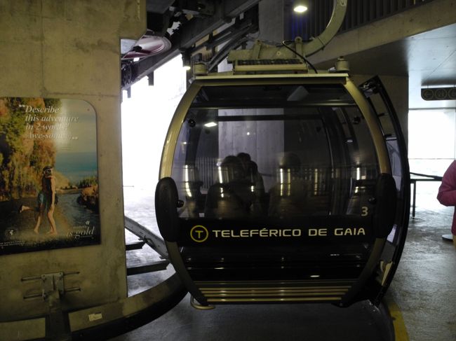 結構近代的なロープウェイ。