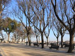 ケーブルカーを降りて向かったのは、「サン・ペドロ・デ・アルカンタラ展望台」です。

ここは以前放送されていた、某メーカーの「消●力」のCMのロケ地。
出発前に色々調べていて分かりました。
私はてっきりスペインだと思っていたので、ポルトガルだと知ってびっくりでした。
もう１カ所、後日訪れた町もこの商品のCMのロケ地でした。
偶然ですが、今回の旅行はロケ地巡りみたいになっちゃいました。