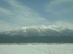 鳥海山。雄大です。