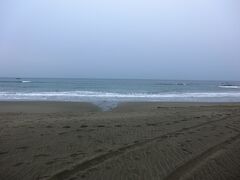 おおっ！
海ですよ。
今井浜海岸です。