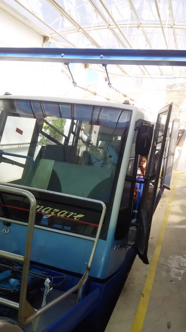 ケーブルカーでシティオ地区へ