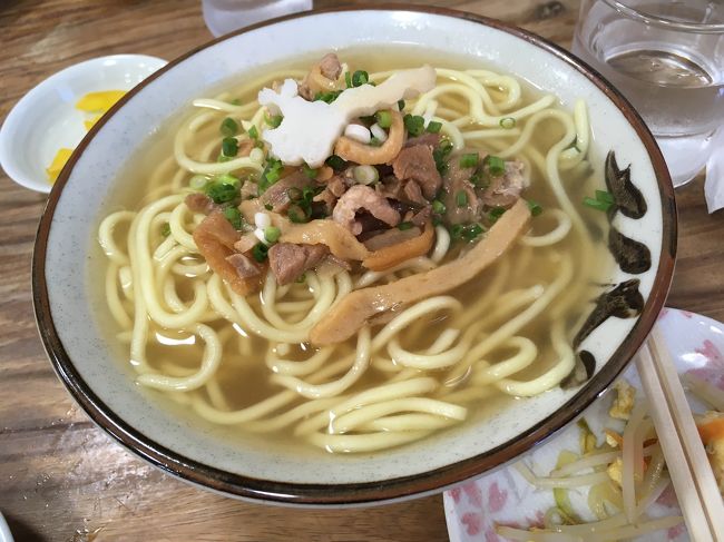 もちろん大好きな八重山そば♡<br />空港の八重山そばとは、また味が違って美味しかった♪