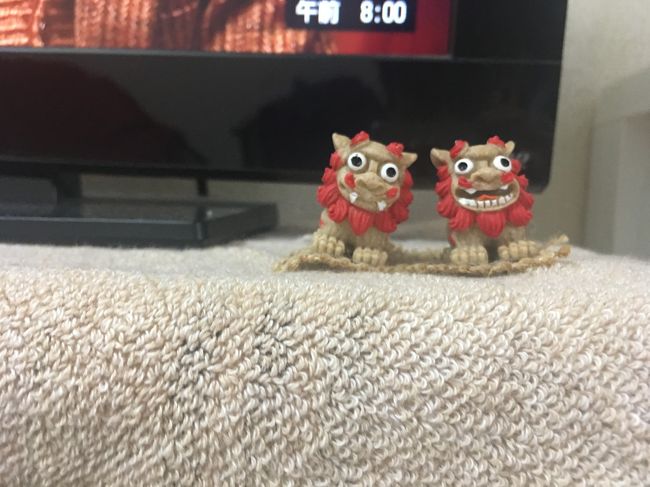 おまけ。ミニシーサー買いました♪