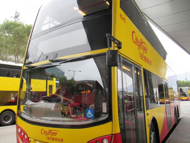 いつものA21で市内へ向かいます。