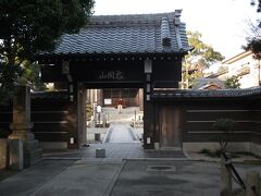 妙行寺のすぐ北にある常泉寺。
こちらは豊臣秀吉の出生地になるそうです。

