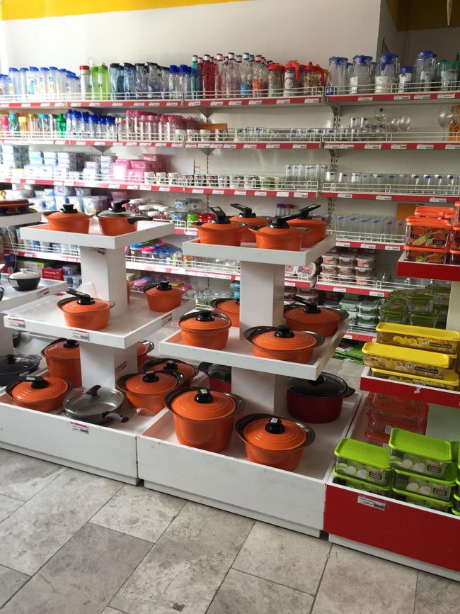 キッチン用品のコーナー。