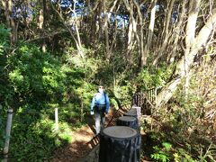 城ヶ崎自然研究路を歩きます。