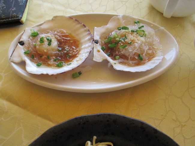 ホタテのガーリック蒸し