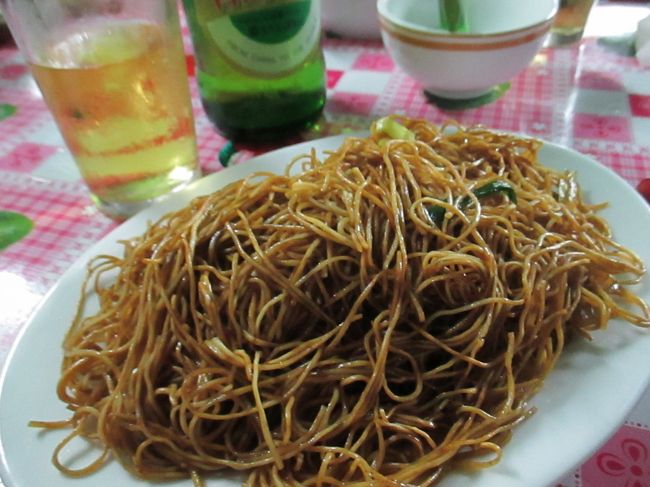 焼きそば？なかなかイケます。