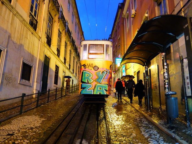 ケーブルカーにて展望台へ。