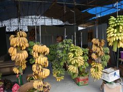 3日目の厦門からバスで南靖へ行く途中のお土産屋にはいろんな種類の食べごろのバナナが安い