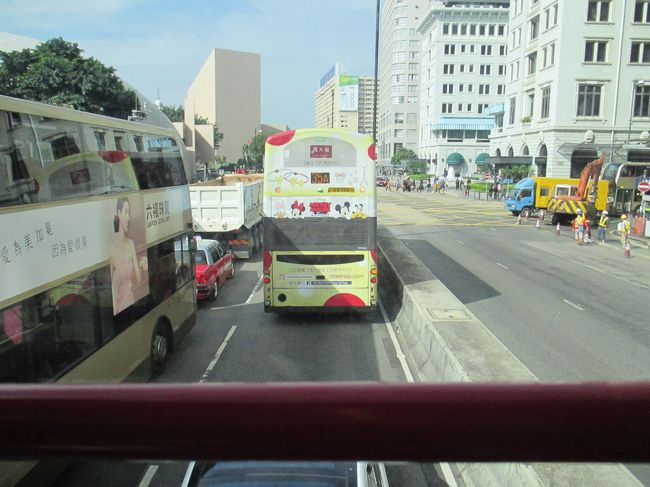 帰りもA21のバスで。<br />一番前ゲット。