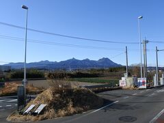 本日は快晴。榛名の山々もくっきりと。