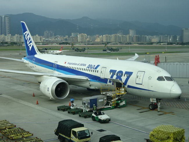 今回お世話になった機材です。松山空港で撮影したものです。