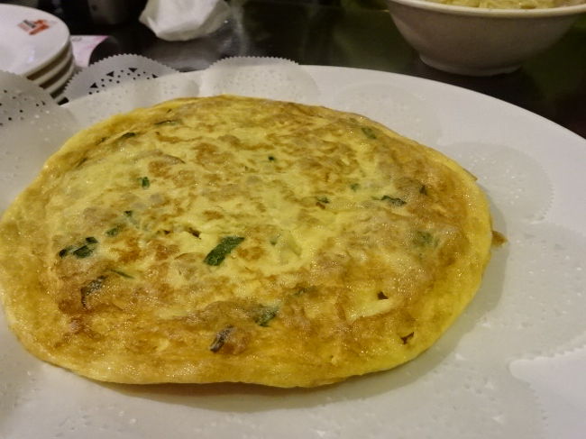 切干大根の玉子焼き。