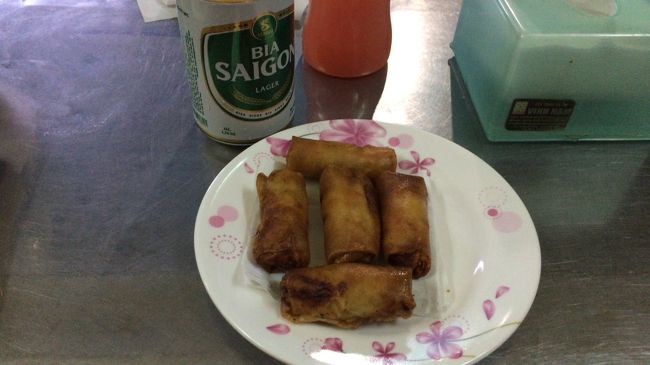 続けて、揚げ春巻き。これもおいしい。